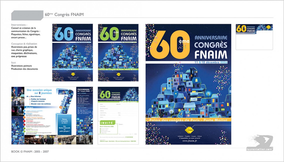 60e Congrès FNAIM - Print évenèmentiel